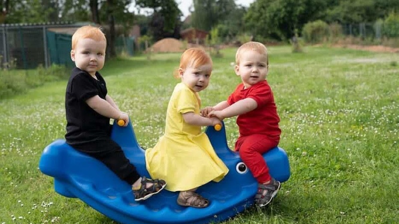 Suzanne kreeg kraamhulp bij haar drieling Otis, Hanna en Louis